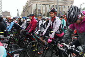 Более 800 человек стали участниками любительской велогонки вместе с «Балтикой 0»